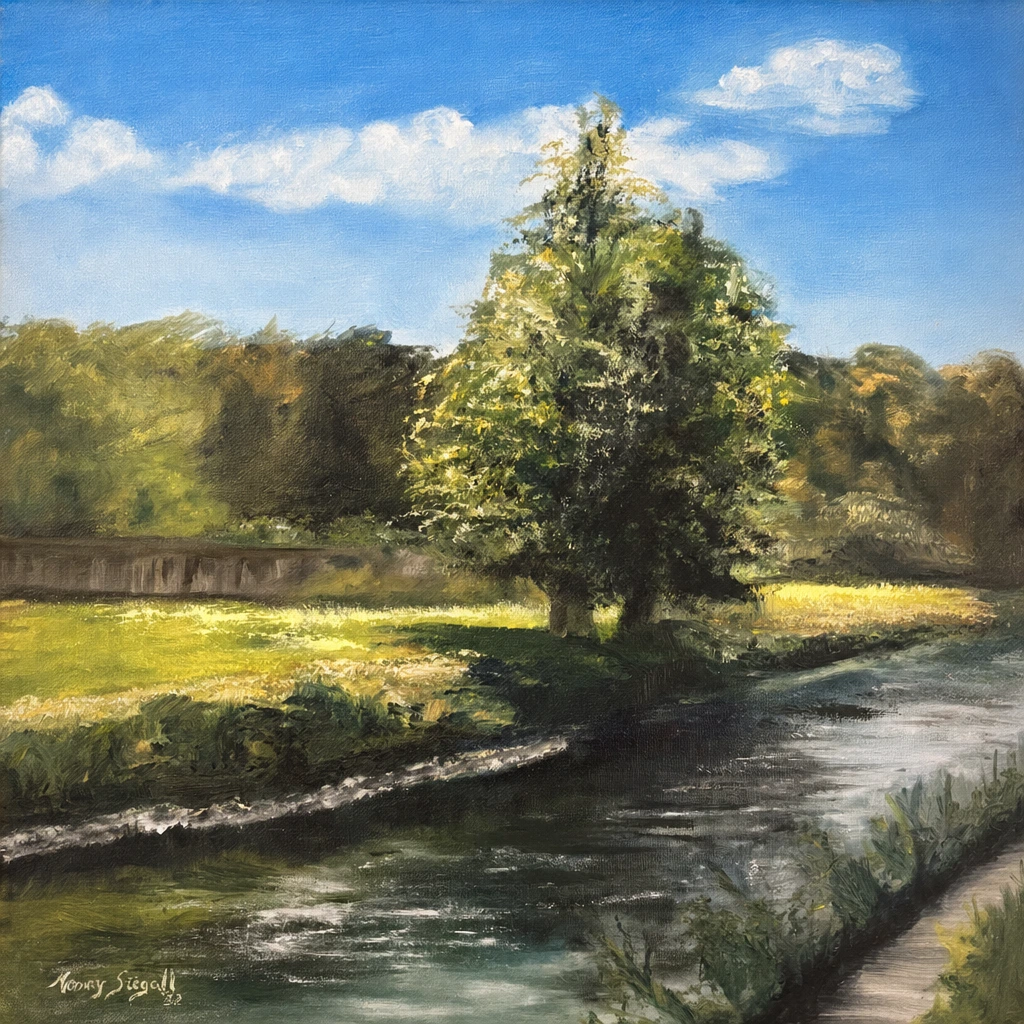 The Sunlit Tree